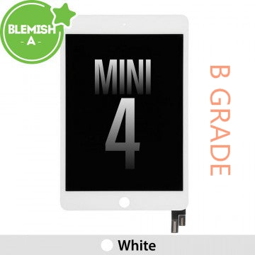 iPad Mini 4 (2015) Refurbished LCD Screen -B Grade - White