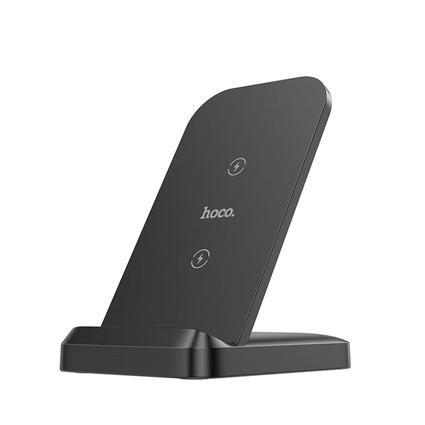 Hoco CW38 vertical wireless fast charger - Black