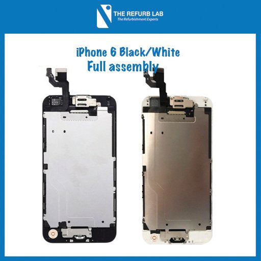 iPhone 6 Full Assembly Replacement Aftermarket Screen - Black