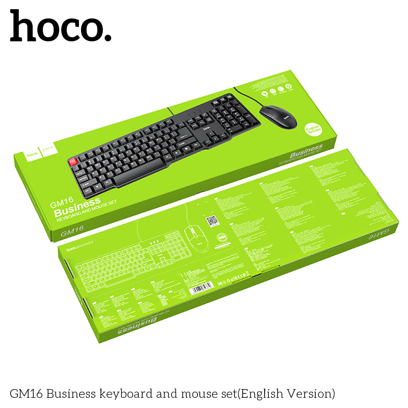 Hoco GM16 Business keyboard and mouse set