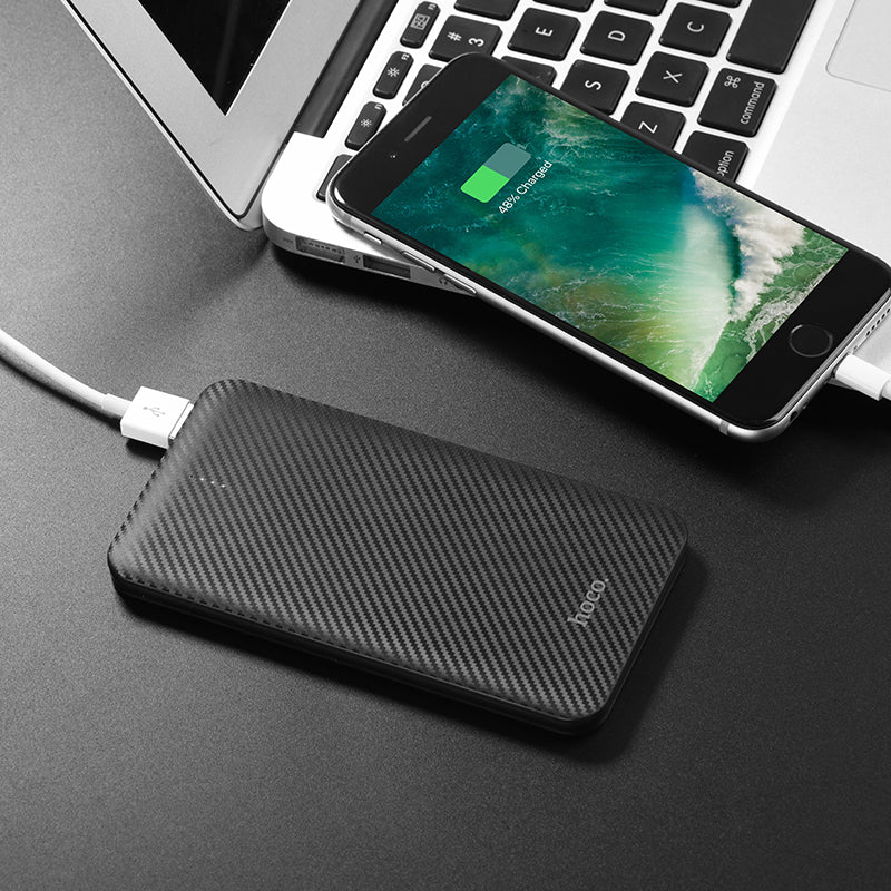 HOCO B37-5000 Portable Slim Power Bank (5000mAh) - White