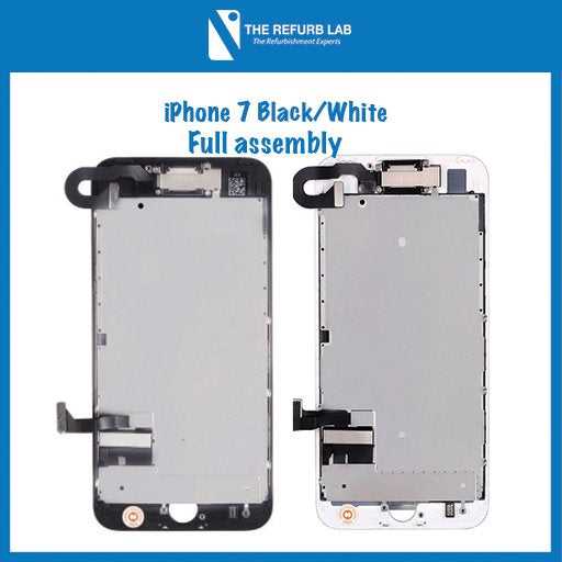 iPhone 7 Full Assembly Replacement Aftermarket Screen - Black