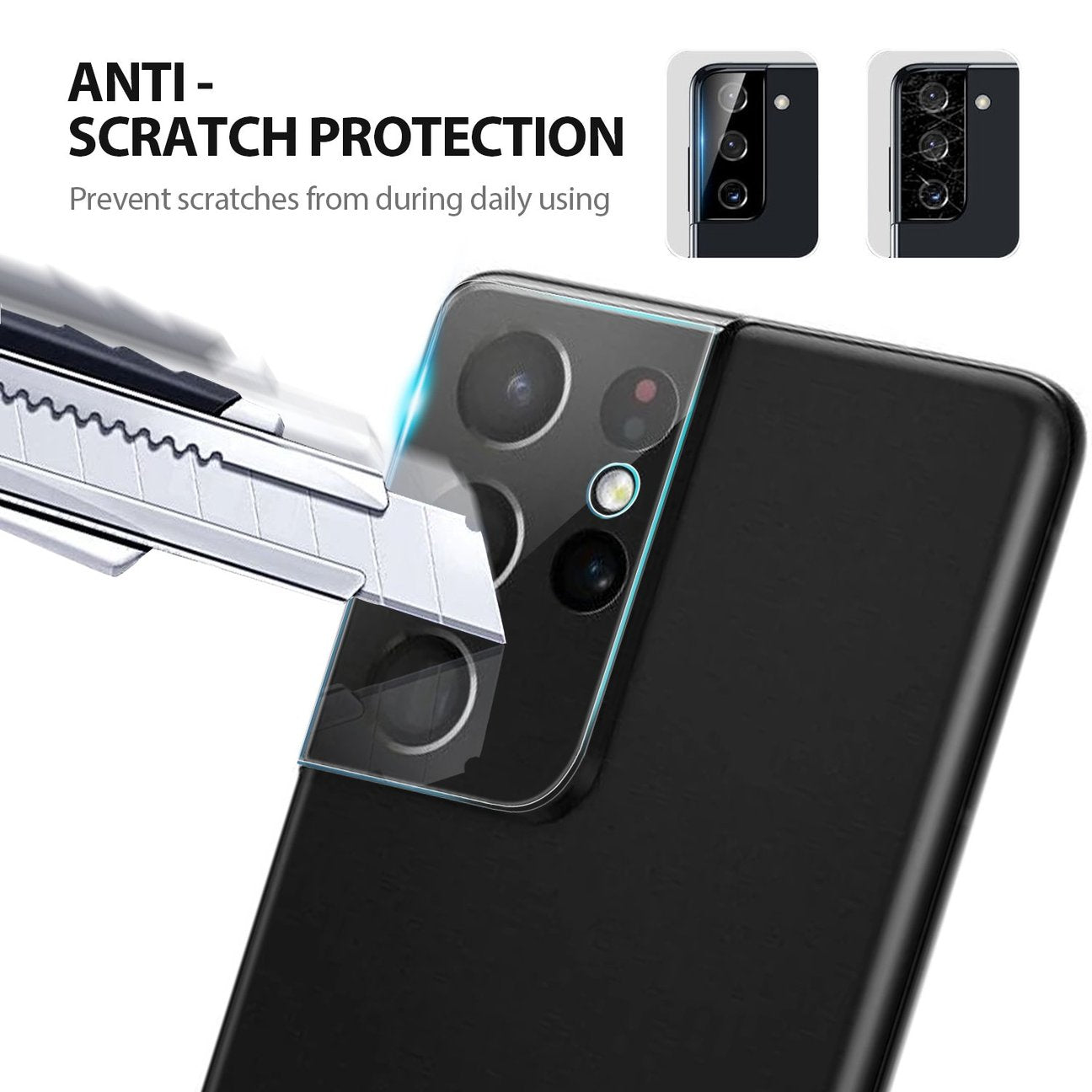 Galaxy S21 Plus Camera Len 3D Full Protector