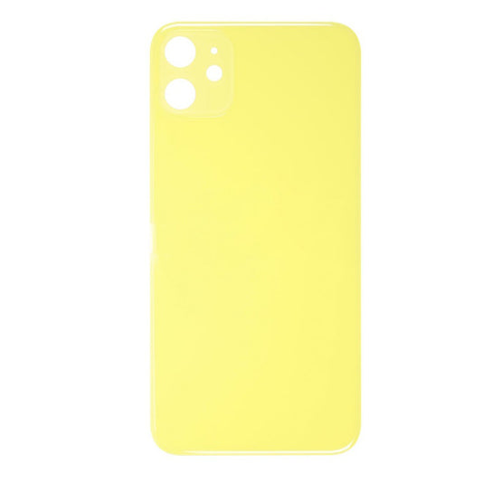 iPhone 11 Back Glass - Yellow (Big Hole)