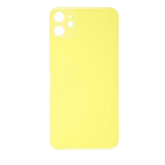 iPhone 11 Back Glass - Yellow (Big Hole)