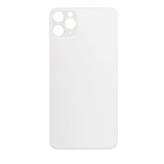 iPhone 11 Pro Max Back Glass - WHITE (Big Hole)