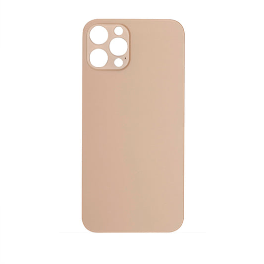 iPhone 12 Pro - Compatible Back Glass - Gold (Big Hole)