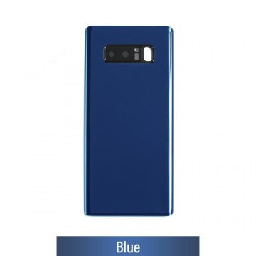 Samsung Galaxy Note 8 Compatible Back Cover with Adhesive - Blue