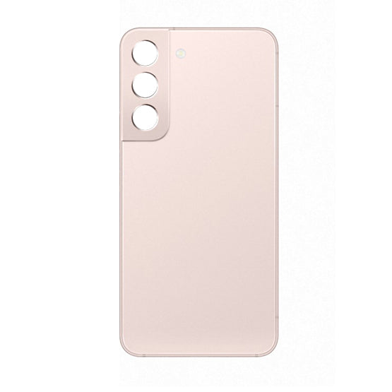 Samsung S22 Back Glass with Adhesive - Pink Gold