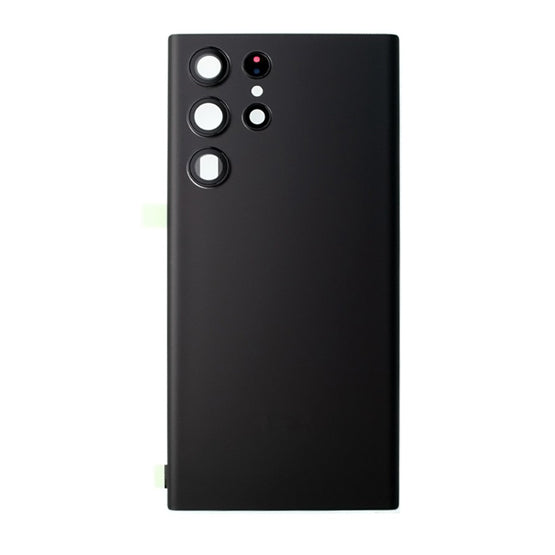 Samsung Galaxy S22 Ultra Back Glass Replacement - Phantom Black back glass replacement part