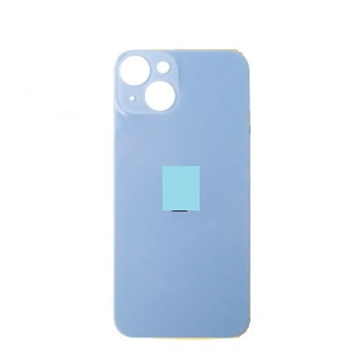 iPhone 14 - OEM Compatible Back Glass - Blue (Big Hole)