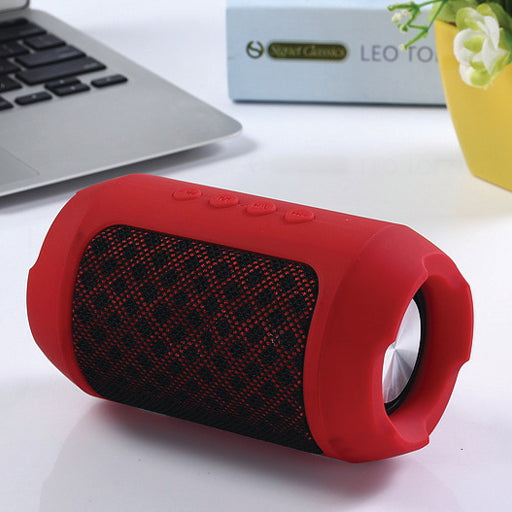 BS116 Bluetooth Mini Wireless Stereo Speaker - Red