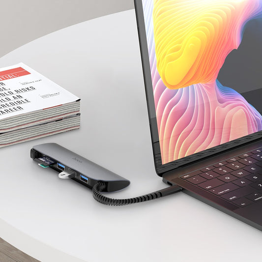 HOCO Type-C hub HB17 Easy connect USB3.0*3 + SD + TF