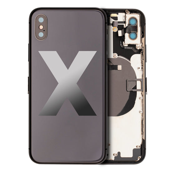 iPhone X Oem Compatible Housing with Full Parts - Black
