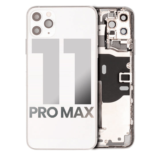 iPhone 11 Pro Max Oem Compatible Housing With Full Parts - White