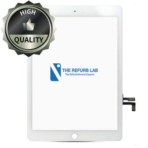 iPad Air 1 Digitizer with Home Button Flex White (High Quality)