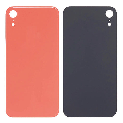 iPhone XR - Compatible Back Glass - ORANGE (Big Hole)