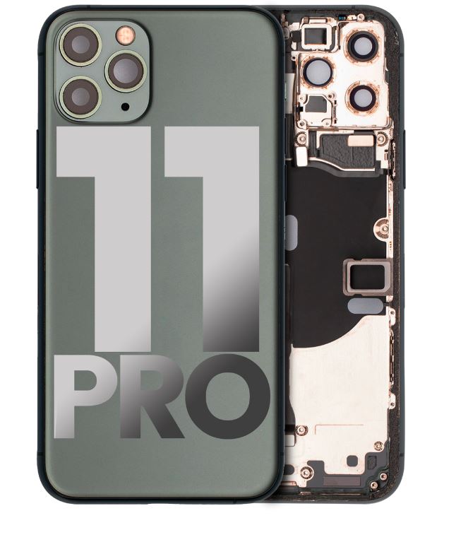 iPhone 11 Pro Housing With Parts (NO Charging Port) - Green