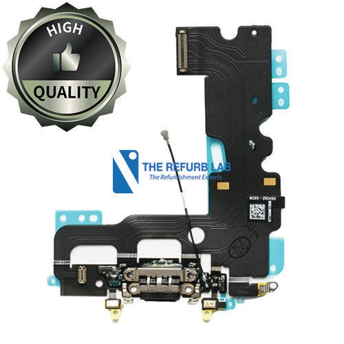 iPhone 7 Charging Port Aftermarket - Black - BW50