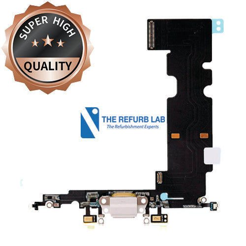 iPhone 8 Plus Charging Port White (Super High Quality)