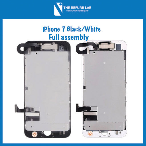 iPhone 7 Full Assembly Replacement Aftermarket Screen - Black