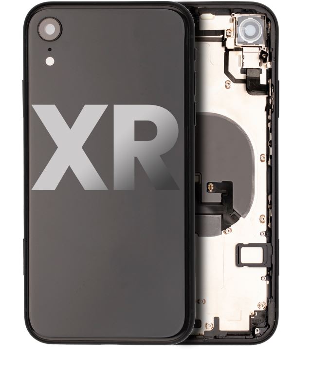 iPhone XR Housing With Parts (NO Charging Port) - Black – mobiledirectau