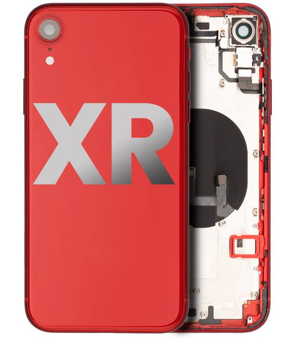iPhone XR Housing With Parts (NO Charging Port) - Red