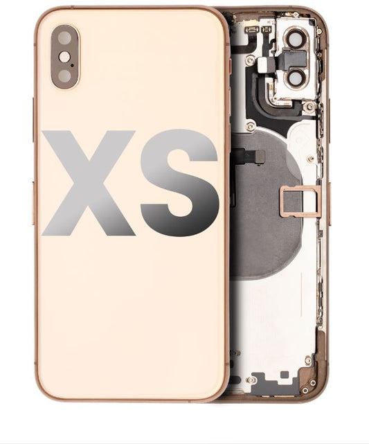 iPhone XS Housing With Parts (NO Charging Port) - Gold