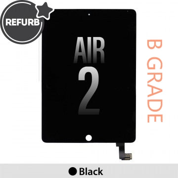 iPad Air 2 (2014) Refurbished LCD Screen B Grade - Black