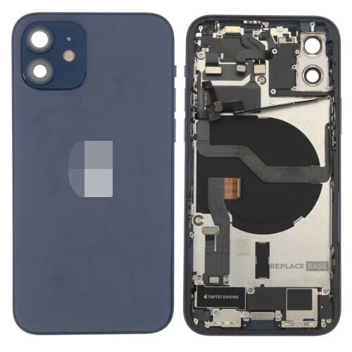 iPhone 12 Oem Compatible Housing with Full Parts - Blue