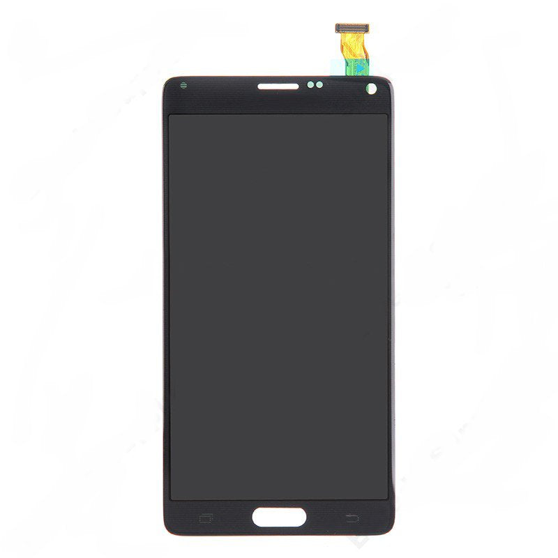 Samsung Galaxy Note 4 Genuine Original Service Pack with Frame Amoled Assembly - Black