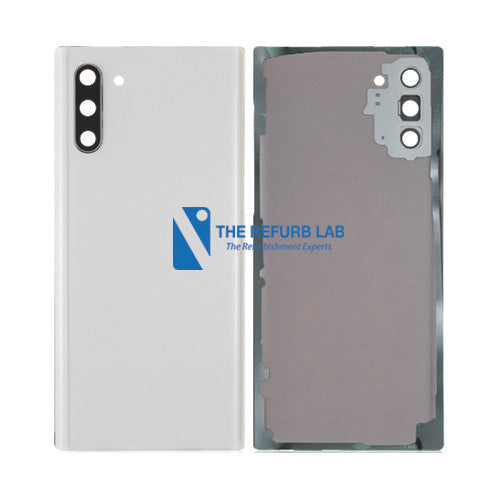 Samsung Galaxy Note 10 Back Glass with Adhesive - White