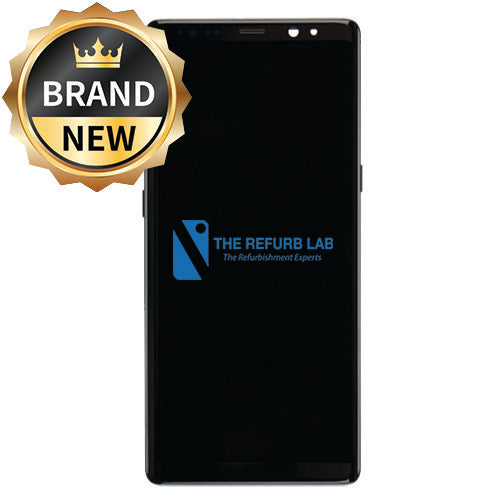 Samsung Galaxy Note 8 Service Pack Screen - Black
