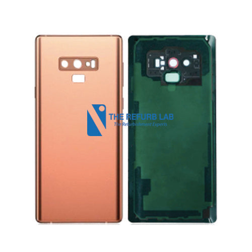 Samsung Galaxy Note 9 Compatible Back Cover with Adhesive - Copper