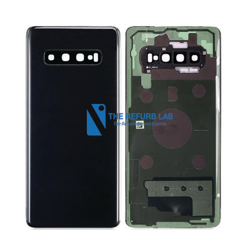 Samsung Galaxy S10 Plus Back Glass Replacement - Prism Black back glass replacement part
