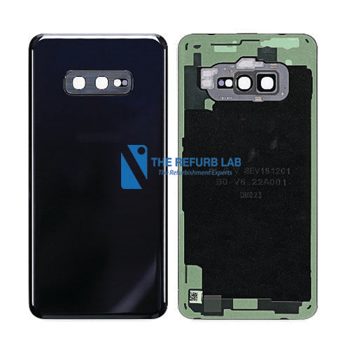 Samsung Galaxy S10 Back Glass Replacement - Black back glass replacement part