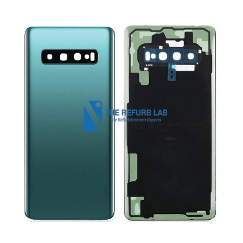 Samsung Galaxy S10 Back Glass with Adhesive - Green