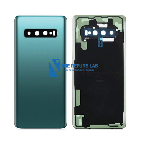 Samsung Galaxy S10 Back Glass Replacement - Green back glass replacement part