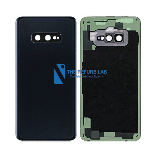 Samsung Galaxy S10E Compatible Back Cover with Adhesive - Prism Black