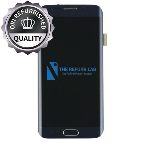 Samsung Galaxy S6 Edge G925i Refurbished Compatible Amoled Assembly - Black
