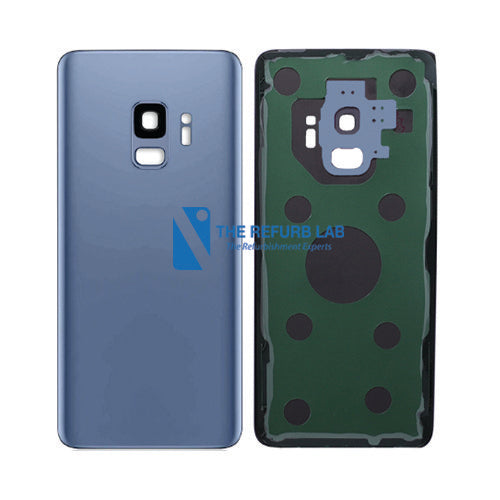 Samsung Galaxy S9 Back Glass Replacement - Blue back glass replacement part