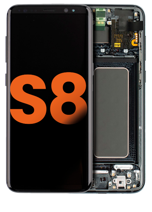Samsung Galaxy S8 Refurbished Screen - Black