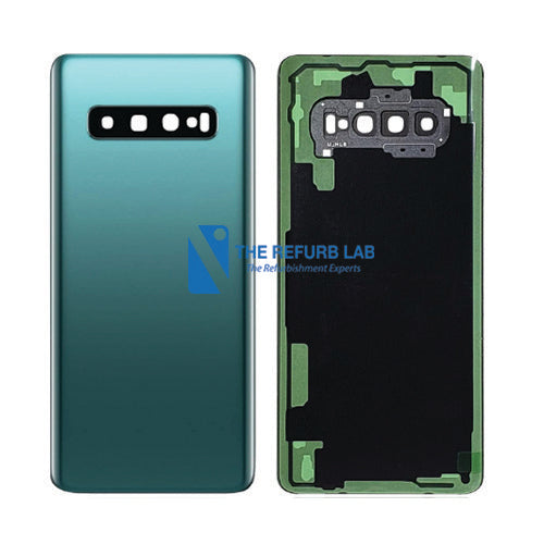 Samsung Galaxy S10 Plus Back Glass with Adhesive - Prism Green