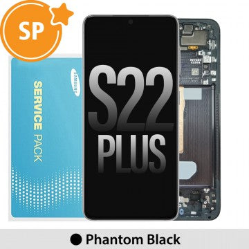 Samsung Galaxy S22 Plus Service Pack Screen - Black
