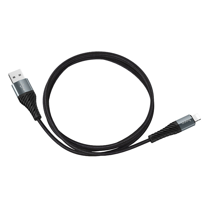 HOCO X38 Cool Charging data cable for Lightning Black 1m